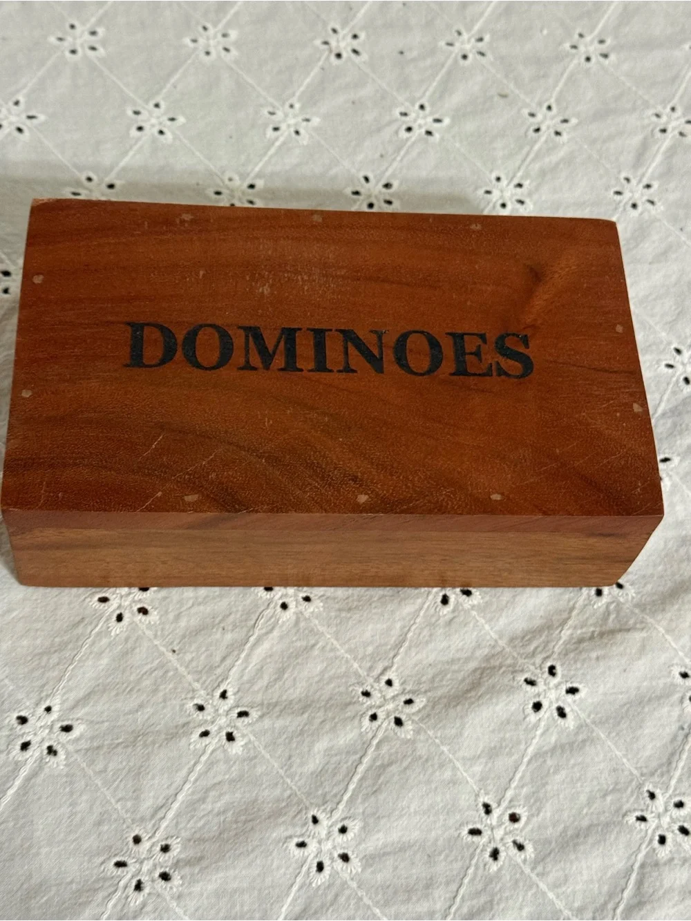 Hearth & Hand  Dominoes Set in Brown
